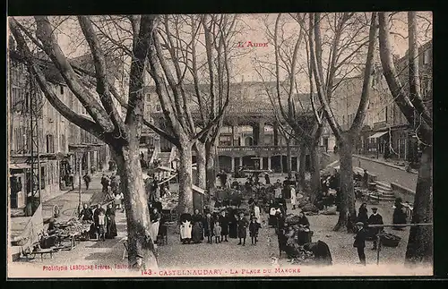 AK Castelnaudary, La Place du Marché