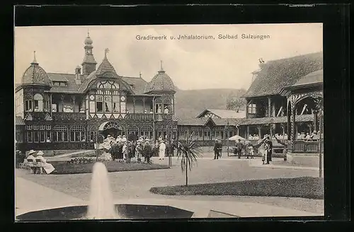 AK Salzungen, Gradierwerk und Inhalatorium