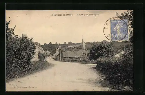 AK Roupérroux, Route de Carrouges