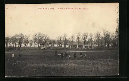 AK Ecouché, Champs de Foire et Ecole de Garcons