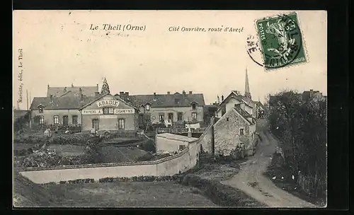 AK Le Theil, Cité Ouvrière, Route d`Avezé