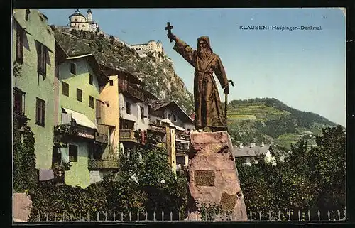 AK Klausen, am Haspinger-Denkmal