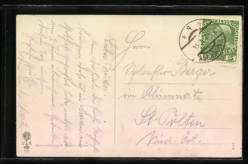 AK Klausen, am Haspinger-Denkmal