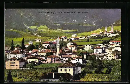 AK Caldaro, Villa di mezzo e San Nicolò