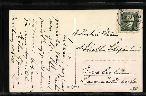 AK Piestany, Royal vom Strand gesehen