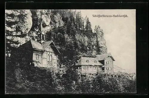 AK Schüsserlbrunn-Hochlantsch, Ortspartie