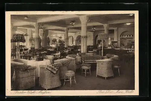 AK Meissen, Theater Cafe, Innenansicht