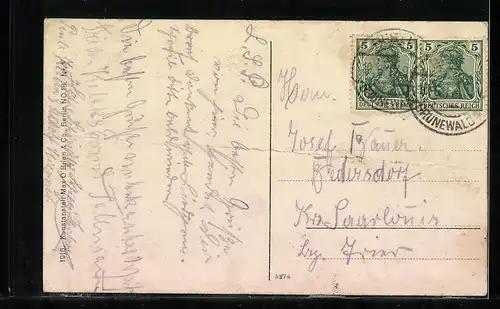 AK Berlin-Grunewald, Gasthaus Hundekehle