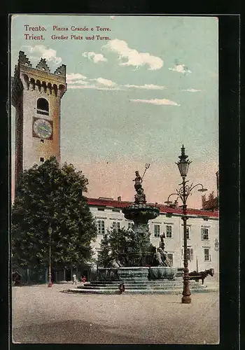 AK Trento, Piazza Grande e Torre