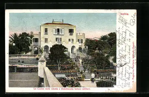 AK Ischia, La Csina reale ridotta a stabilimento balneo militare