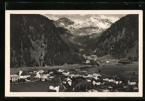 AK Mallnitz, Totale mit Feldseekopf und Geislspitze