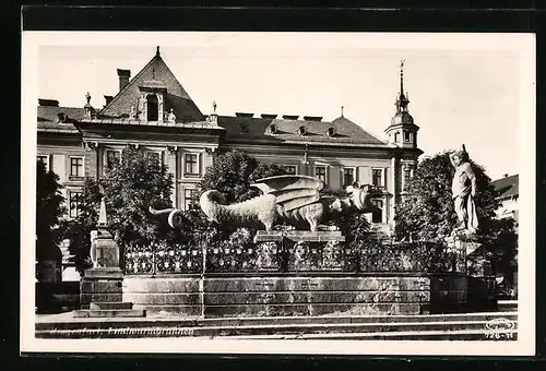 AK Klagenfurt, Lindwurmbrunnen