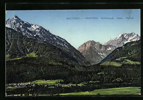 AK Mauthen, Panorama mit Kellerwand