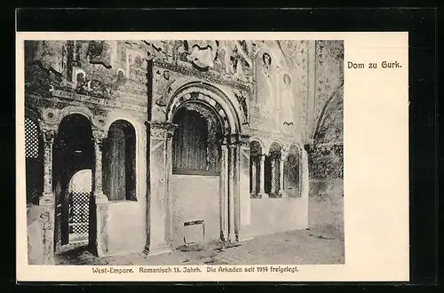 AK Gurk, Dom, West-Empore