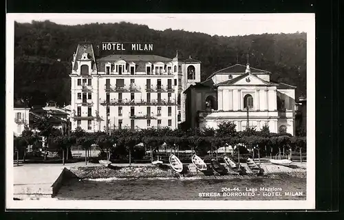 AK Stresa Borromeo, Hotel Milan