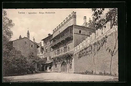 AK Torino, Valentino, Borgo Medioevale