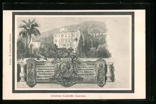 AK San Remo, Libreria Gandolfo