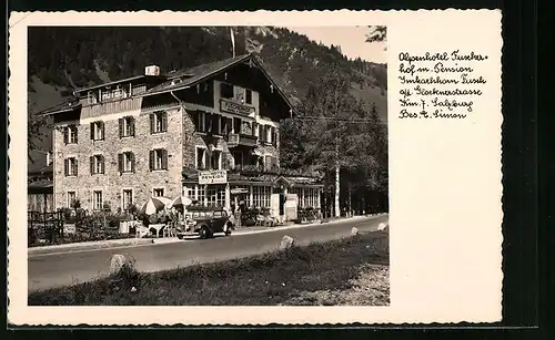 AK Fusch, Alpengasthotel Fuscher-Hof