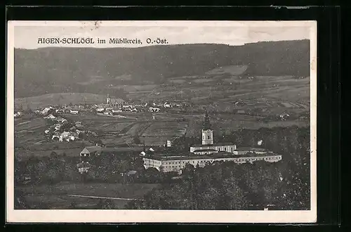 AK Aigen-Schlögl im Mühlkreis, Gesamtansicht mit Stift