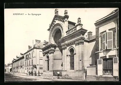 AK Epernay, La Synagogue
