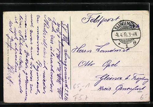 AK Saargemünd, Bahnhof