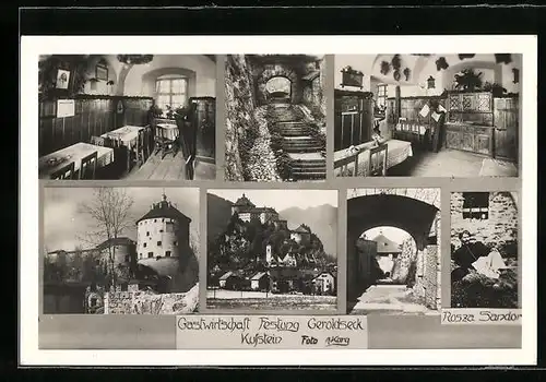 AK Kufstein, Gastwirtschaft Festung Geroldseck