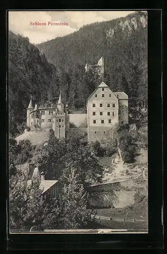 AK Fernstein, Blick zum Schloss