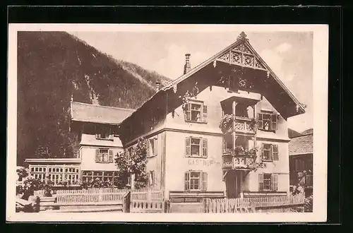 AK Feuchten, Gasthof zum gold. Hirschen