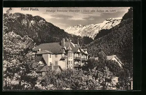 AK Siusi, Hotel Posta, Albergo Pensione Oberwirt