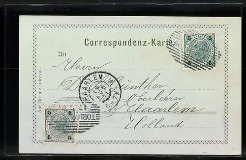 Mondschein-AK Neu-Toblach /Pusterthal, Hotel Germania, Ortsansicht