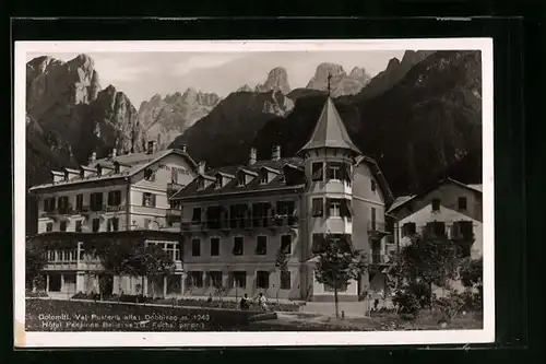 AK Dobbiaco /Val Pusteria, Hotel-Pensione Bellevue