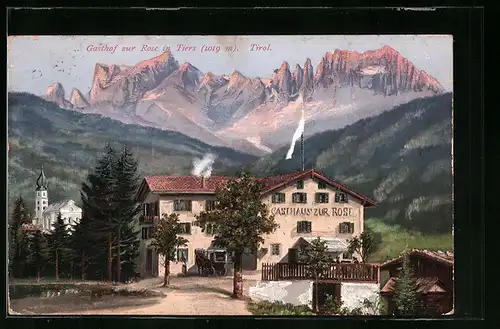 AK Tiers, Gasthaus zur Rose