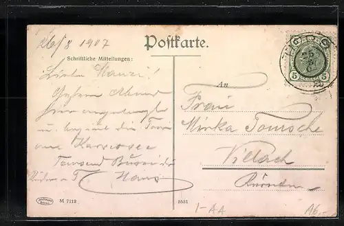 AK Tiers, Gasthaus zur Rose