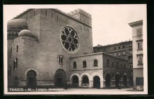 AK Trieste, Tempio Israelitico, Synagoge