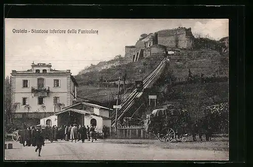 AK Orvieto, Stazione inferiore della Funicolare