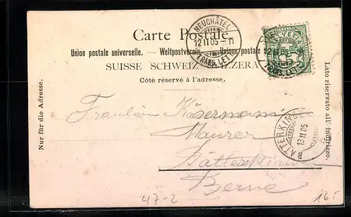 Künstler-AK Studentenwappen der Industria