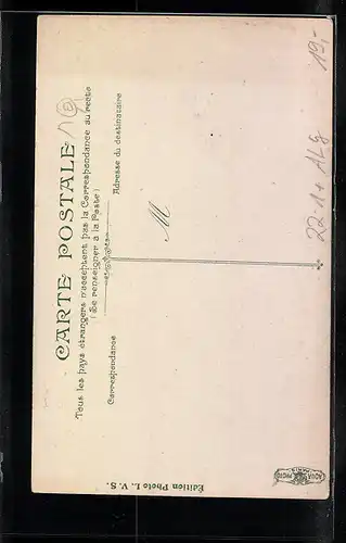 AK Alger, Ansicht der Synagoge