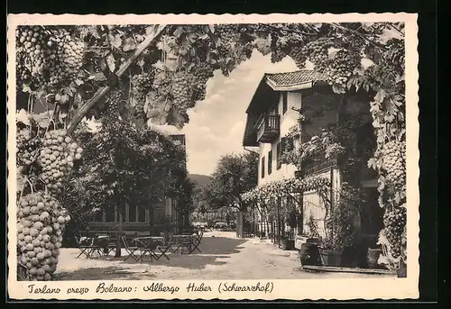 AK Terlano presso Bolzano, Albergo Huber (Schwarzhof)