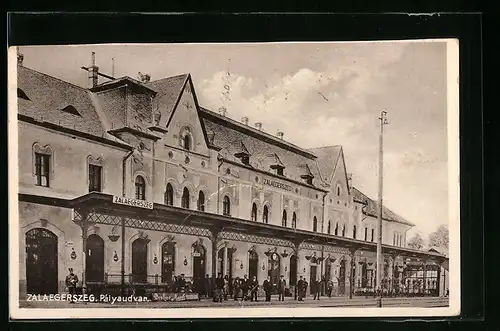 AK Zallaegerszeg, Palyaudvar, Bahnhof