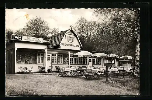 AK Schlangenbad, Waldgaststätte Knusperhäuschen, Inh.: W. Glück