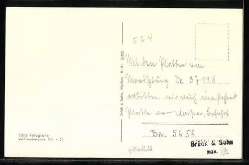 AK Meissen a. d. Elbe, Blick zum Bahnhof