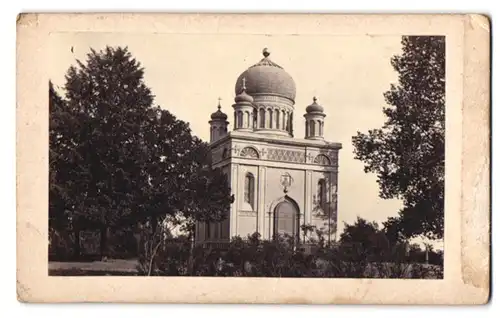 Fotografie unbekannter Fotograf, Ansicht Potsdam, Blick auf die russische Kapelle für die Colonie Alexandrowka