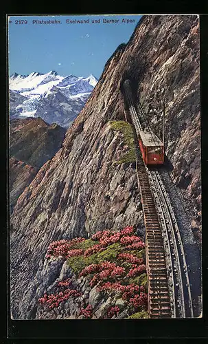 AK Pilatuswand, Eselwand und Berner Alpen