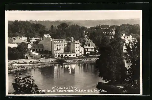 AK Piestany, Kúpele, Hotel Royal, Sanatorium Dr. Schmidt & Dr. Weisz