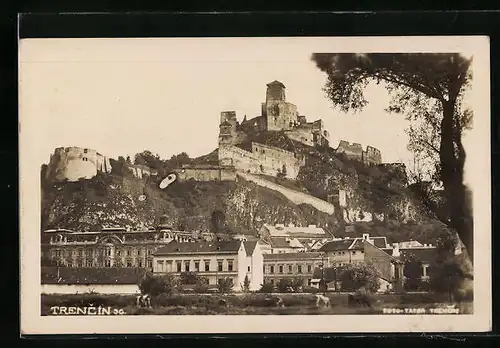 AK Trencin, Schloss mit Umgebung