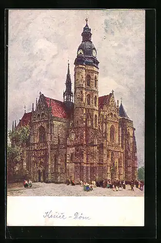 Künstler-AK Kosice, Dom