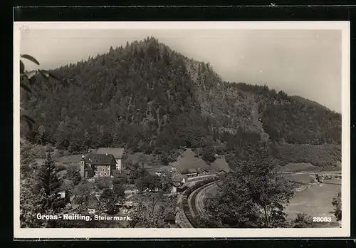 AK Gross-Reifling, Blick ins Tal aus der Vogelschau