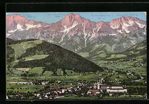 AK Admont, Kreuzmauer, Gr. Scheiblingstein und Gr. Pyhrgas