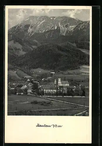 AK Mautern, Ortsansicht mit dem Reitling