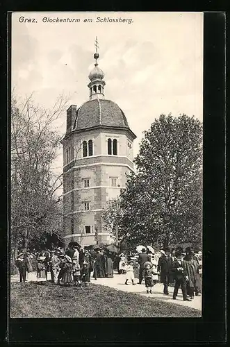 AK Graz, Glockenturm am Schlossberg